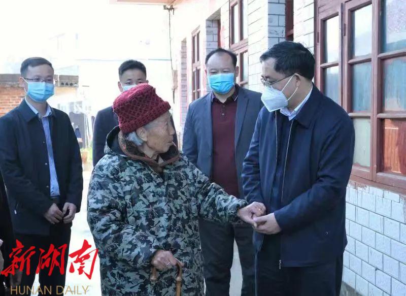 走访慰问送真情 岁寒情深暖人心_邵阳头条网